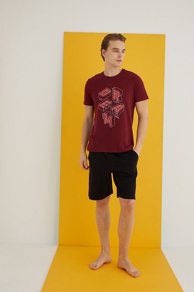 ELİTOL Combed Men's Shorts Set