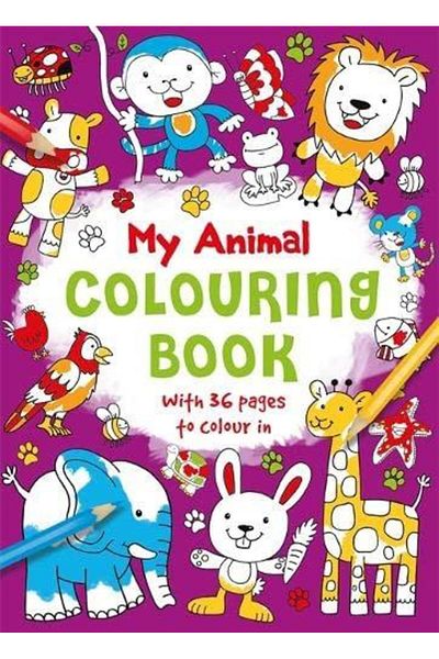 Bonnier Books My Animal Coloring Book