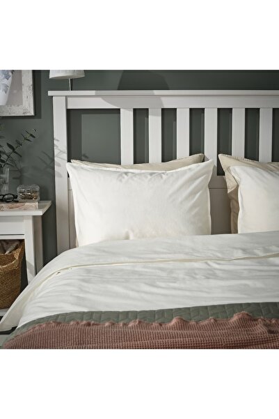 IKEA ÄNGSLILJA White Pillowcase 50x80 cm – Soft, Breathable Cotton with Envelope Closure