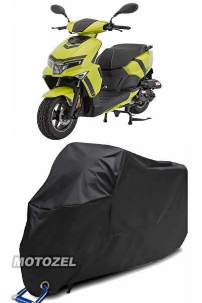 AutoZEL قماش مشمع أسود مضاد للماء للدراجات النارية من مونديال إير تايم (متواف...