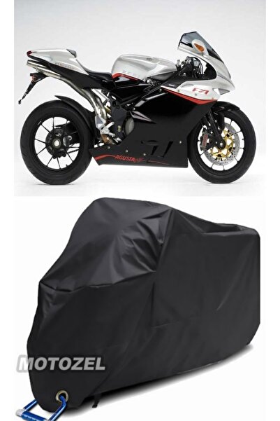 MotoZEL حقيبة خلفية سوداء MV Agusta F4 1078 وقماش قنب للدراجات النارية متوافق...