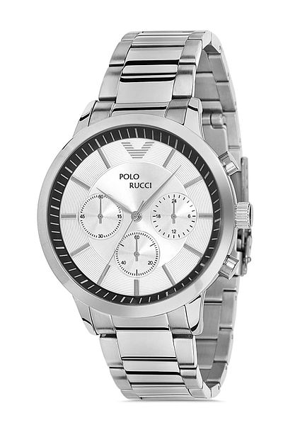 POLO Rucci 1986 Men's Wrist Watch with Metal Cord