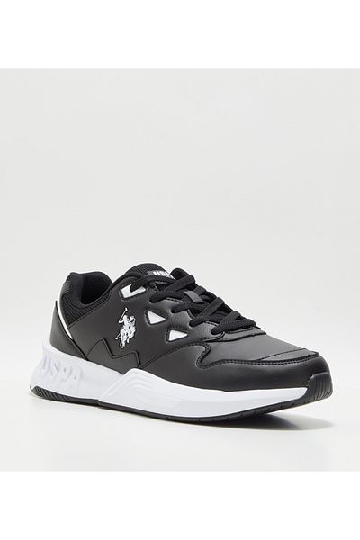 U.S. Polo Assn. 3W VICE 3PR Black Men's Sneakers