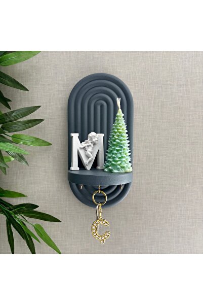 MERKARE Bohem Model, Küçük Boy 30x15cm,Dokulu Özel Tasarım Duvar Askılı Anaht...