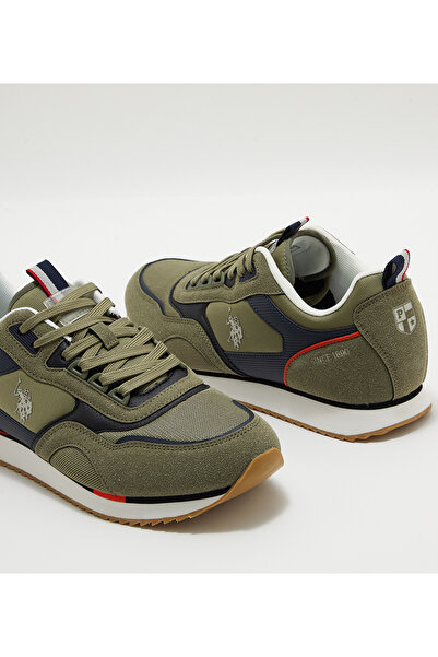 U.S. Polo Assn. MEDI GLB 4FX M Khaki Men's Sneakers