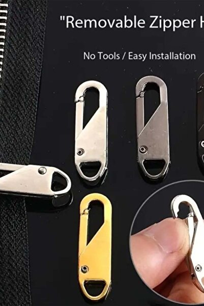 CİYU TİCARET Fermuar sürgüsü başlığı yedek fermuar başlığı 5 ADET