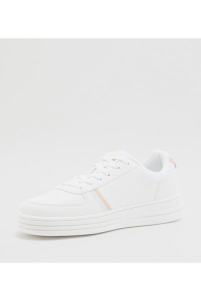 U.S. Polo Assn. 3W DREW 3PR White Women's Sneakers