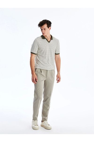 LC Waikiki Ανδρικό παντελόνι SOUTHBLUE Brown Standard Fit
