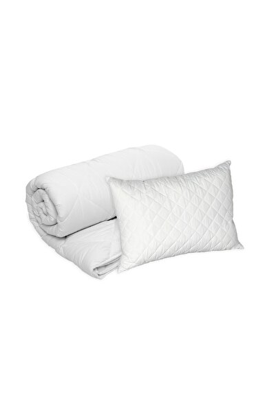 ALCAM Set Blanche, perna microfibra 50x70 cm si pilota matlasata 350g/mp, 140x200 cm