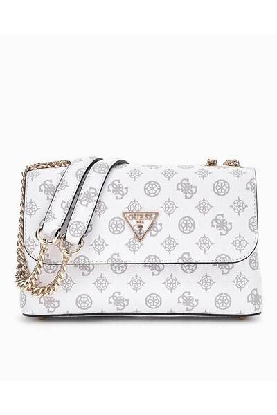 Guess حقيبة كتف إيكو إيريكا بسلسلة مفصلة