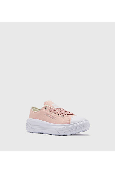 U.S. Polo Assn. حذاء رياضي 3MCLEMETEXJR3FX وردي للجنسين