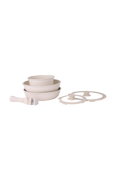 Zilan Zilan ZLN0965 8-piece cookware set, 5 layers of material, oven-safe