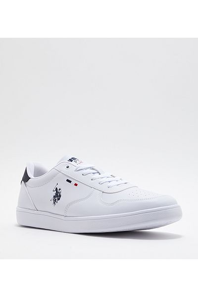 U.S. Polo Assn. 3M THUNDER 3FX White Unisex Sneakers