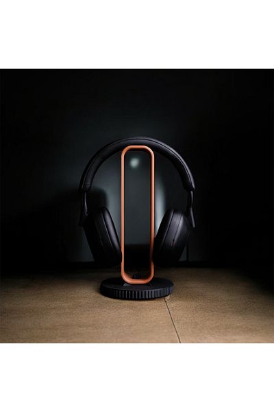 Bonolupo Stylish and Minimalist Headphone Stand - Red & Black Color