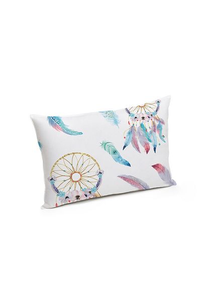 ALCAM Set Microfiber Pillow 50x70 Cm And Quilted Duvet 140x200 Cm, Dream Catcher