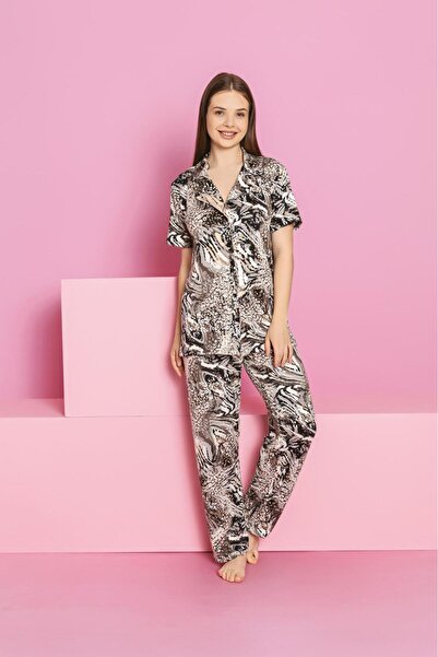 aytenli Košulja kragna Kratki rukav sa dugmadima Štampano Sa deznom Sa likrom...