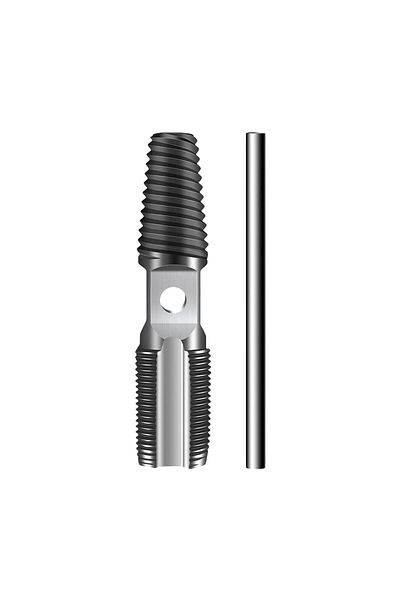 Generic Dual Head Faucet Water Pipe Broken Screw Extractor Removal Tool 3/4