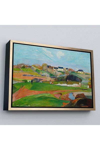 Harita Sepeti Pictură Paul Gauguin Le Pouldu cu cadru auriu