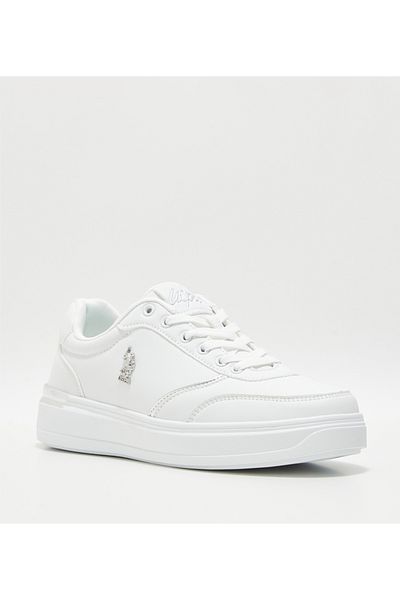 U.S. Polo Assn. 3F ALKAZ 3PR White Women's Sneakers