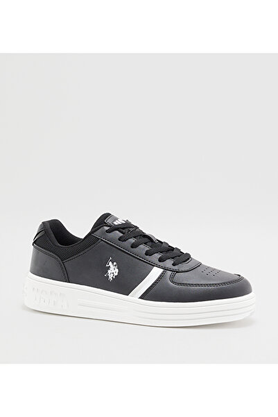 U.S. Polo Assn. حذاء رياضي نسائي وردي من 3W DREW 3PR