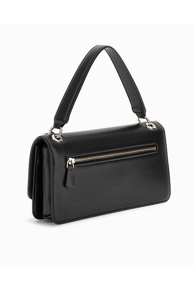 Guess Eco Evanie Handle Flap Chain Detailed Shoulder Bag