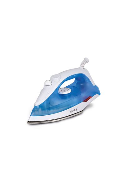 Floria Floria ZLN9686 iron, 1600W, 180ml capacity, adjustable temperature, stainless steel soleplate