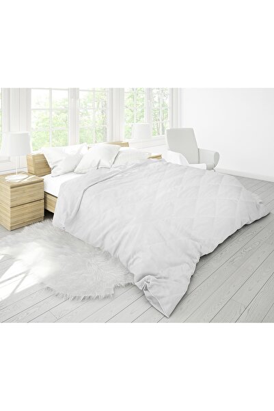 ALCAM Set Blanche, perna microfibra 50x70 cm si pilota matlasata 350g/mp, 140x200 cm