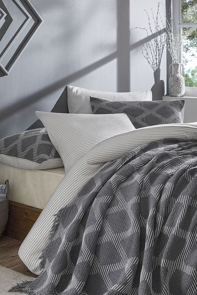 Özdilek Ozdılek Bride Set Bohemian Effect Gray