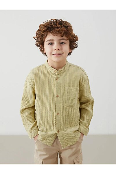 LC Waikiki LCW Kids Hakim Yaka Basic Erkek Çocuk Gömlek