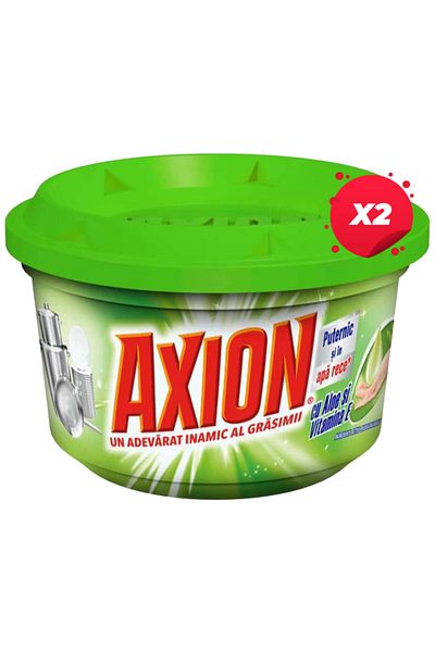 AXION X2 - AXION DISHWASHING PASTE 400ML ALOE VITAMIN E