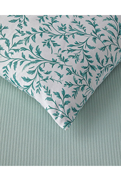 English Home Pretty ivy Tek Kişilik Pike Takımı 150x220 cm Açık Yeşil
