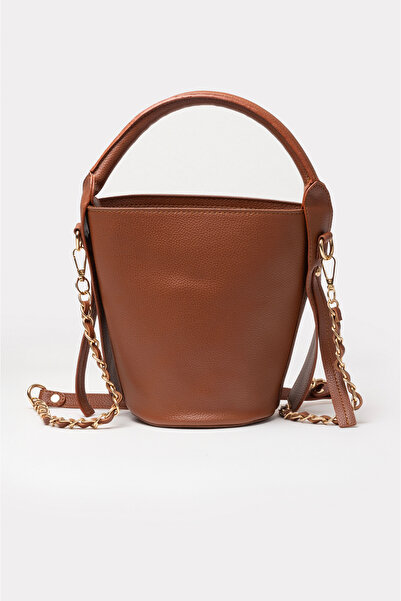 ICONE BAG Taba Icone Straw Bucket Hand Shoulder Bag