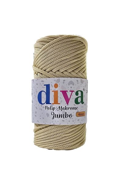 Diva İplik PP Macrame Jumbo 250 g (4 mm) 35 Ρεβύθια