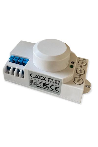 Cata Ct-9185 مستشعر حركة رادار 360 درجة 1200 وات