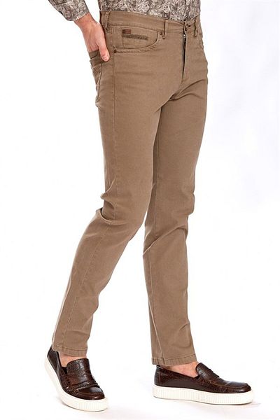 Ecer Ανδρικό παντελόνι Regular Fit Beige 06530920