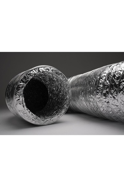 Flexiva Ø140MM Air Alüminyum Izolesiz Flexible Hava Kanalı (10MT)