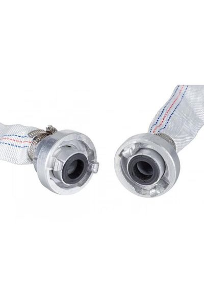 Tatta Discharge Hose Tt-c2015, Diameter 1”, 20m Roll With Metal Sockets, Interior And Exterior PVC Coated