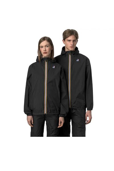 K-Way Black unisex jacket Le Vrai 4.0 Claude K-Way