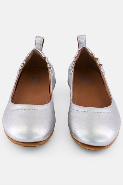 Fitflop Women Allegro Slip On Flats, Silver