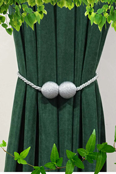 BULİTRA Su Armatürleri Accesoriu pentru atașarea perdelei cu magnet gri deschis Braçol (2 bucăți)