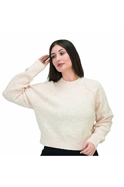 Giordano Women's Cozy Acrylic Blend Long Sleeve Pullover