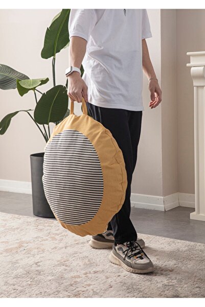 Ottoson Dekoratif Çok Amaçlı Iç Dolgulu Yer Minderi