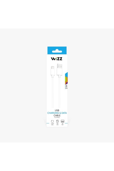 wizz USB-Lightning 2.1A Şarj-Data Kablosu
