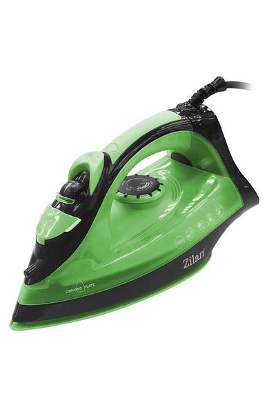 Zilan Home ZILAN ZLN2189 ceramic soleplate iron, 2200W, steam and dry ironing, self-cleaning function