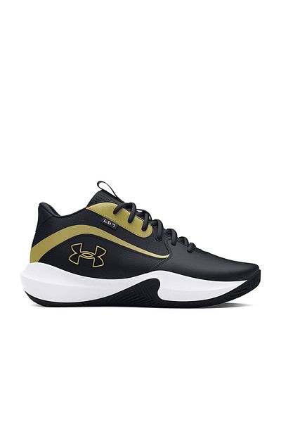 Under Armour Lockdown 7 Ανδρικά μαύρα παπούτσια μπάσκετ