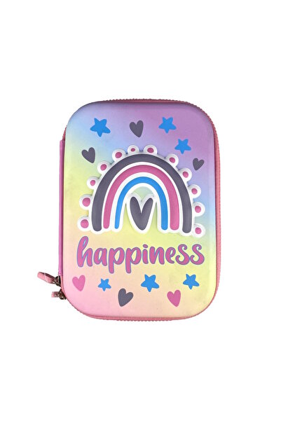 S COOL Θήκη μολυβιών 3D Happiness 1 με φερμουάρ