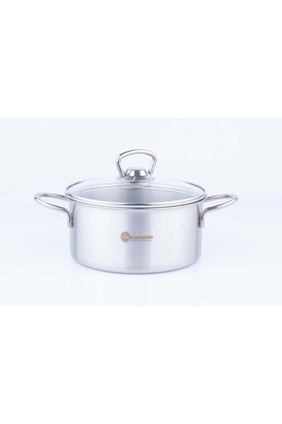 BYKARDELEN Mini Cookware Set Inox 3-Piece (12-14-16 cm) | Durable, Baseless |