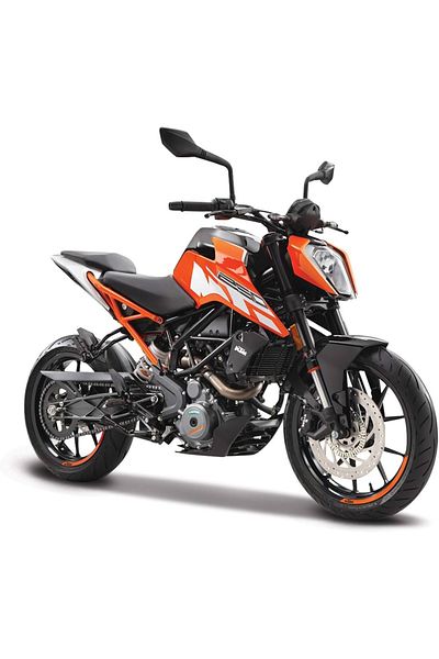PeriYedi Motorcycle 1:18 Motor Ktm 250 Duke Orange