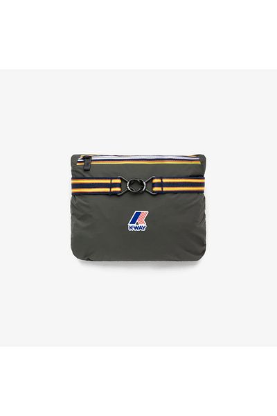 K-Way Green and black unisex jacket Le Vrai 4.0 Claude K-Way