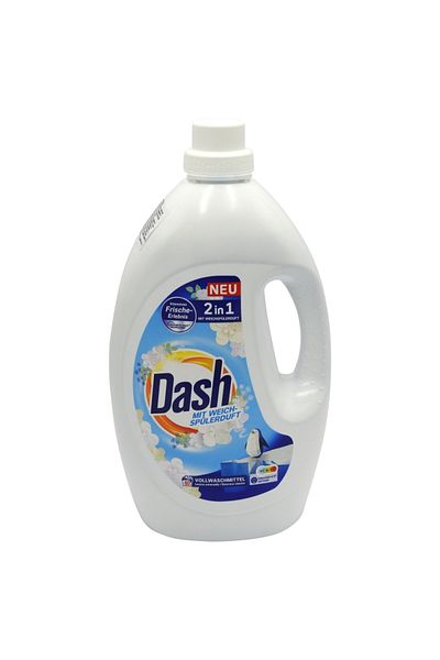 Dash LIQUID DETERGENT 2IN1 3.6L UNIVERSAL 80 WASHES
